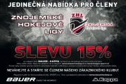 Výhodné ceny hokejového zboží pro hráče ZNHL - Liga získala dalšího partnera